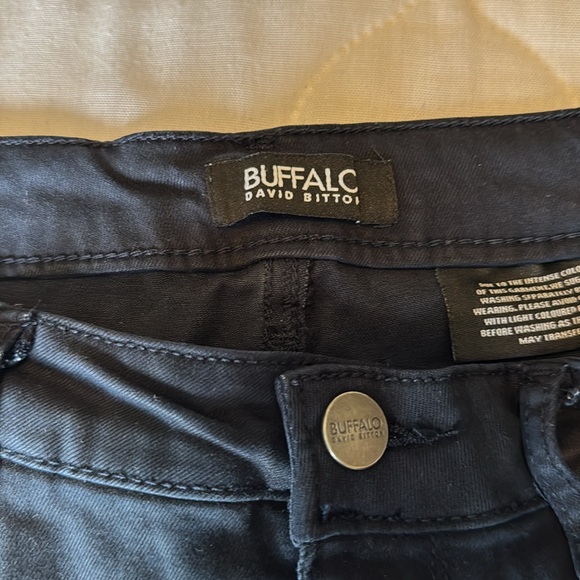 Women’s Buffalo “Royal” mid-rise stretch skinny jeans in navy blue, size 4/27 - Picture 2 of 4